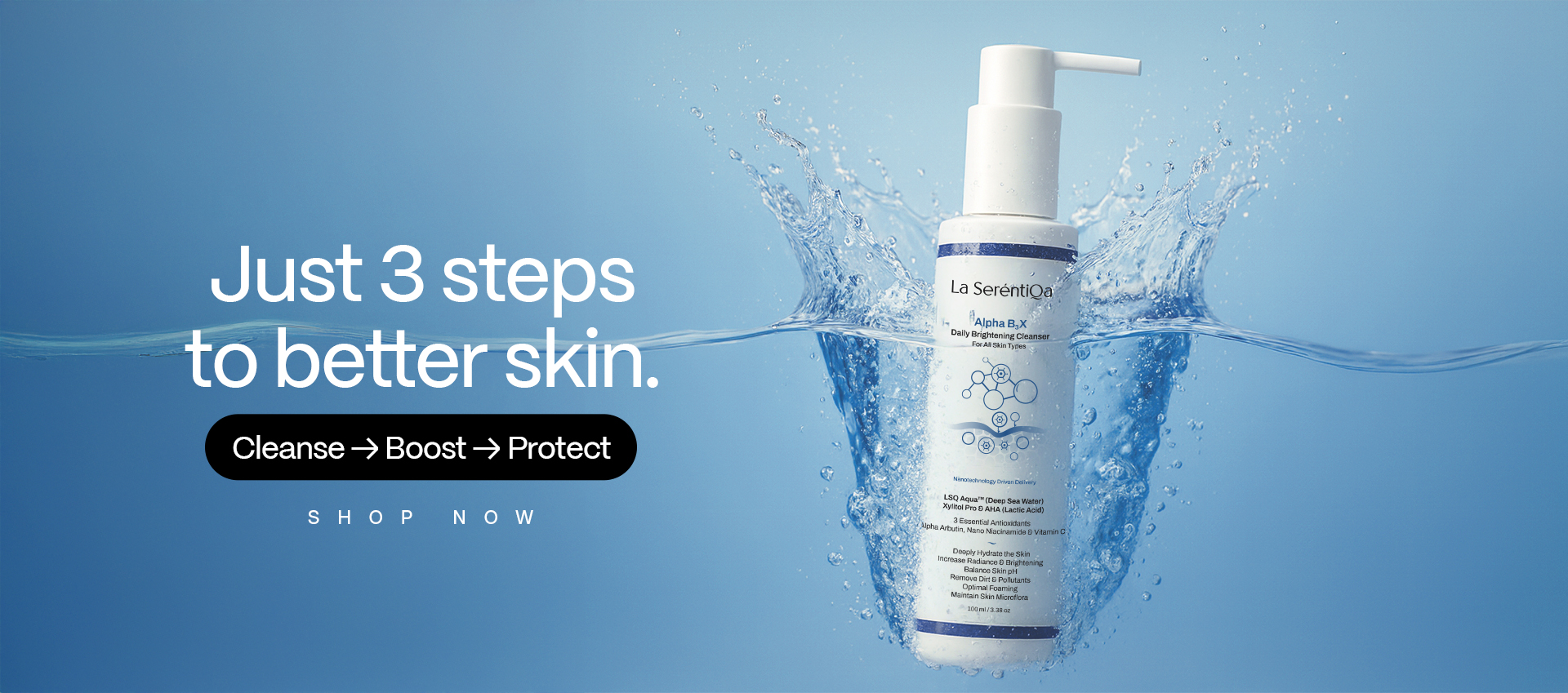 Brightening skin serum for radiant glow