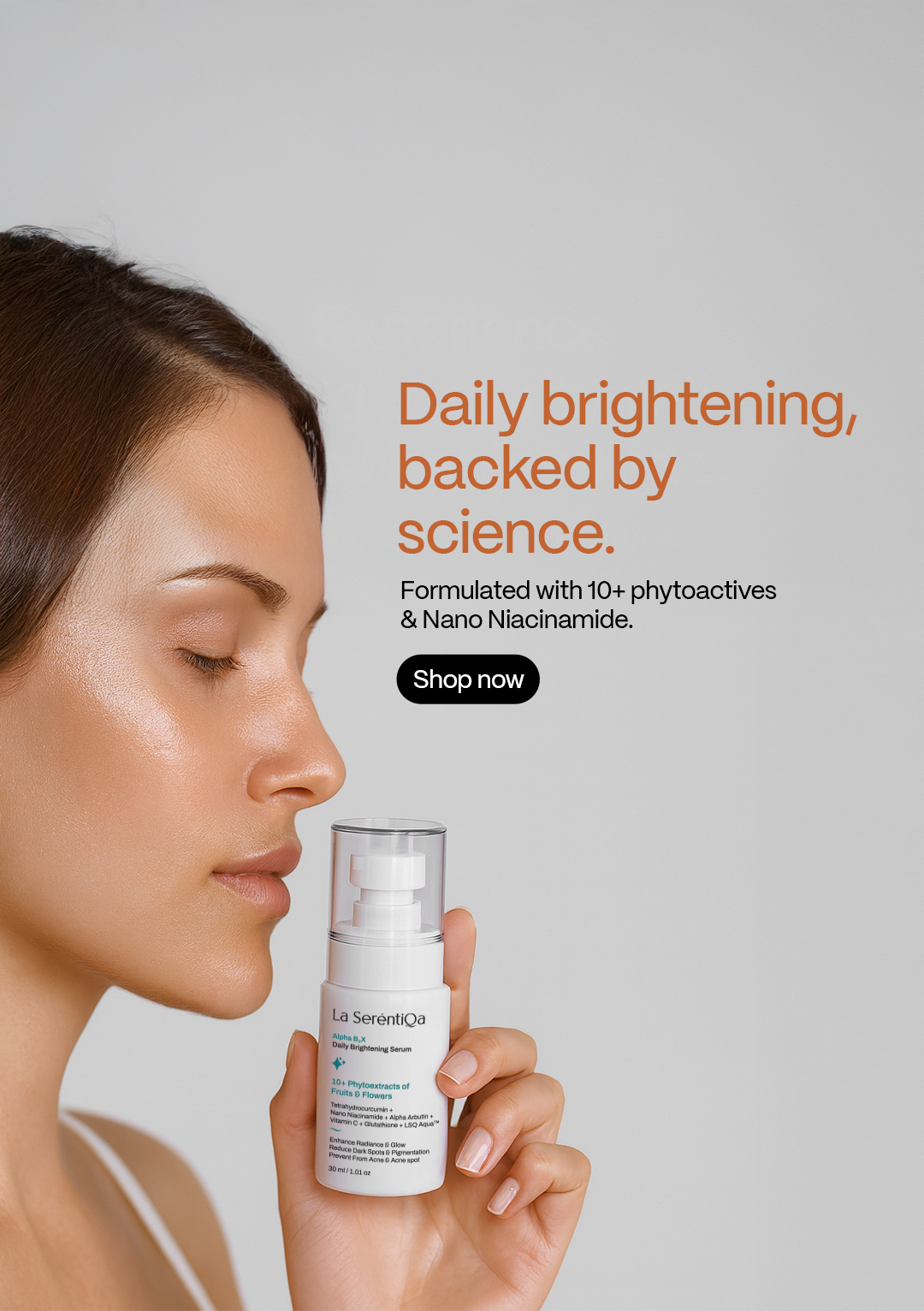 vitamin C brightening face serum
